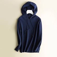 Load image into Gallery viewer, Autumn and winter age-reducing sweater women&#39;s hooded sweater women&#39;s sweater hoodies loose base large size coat